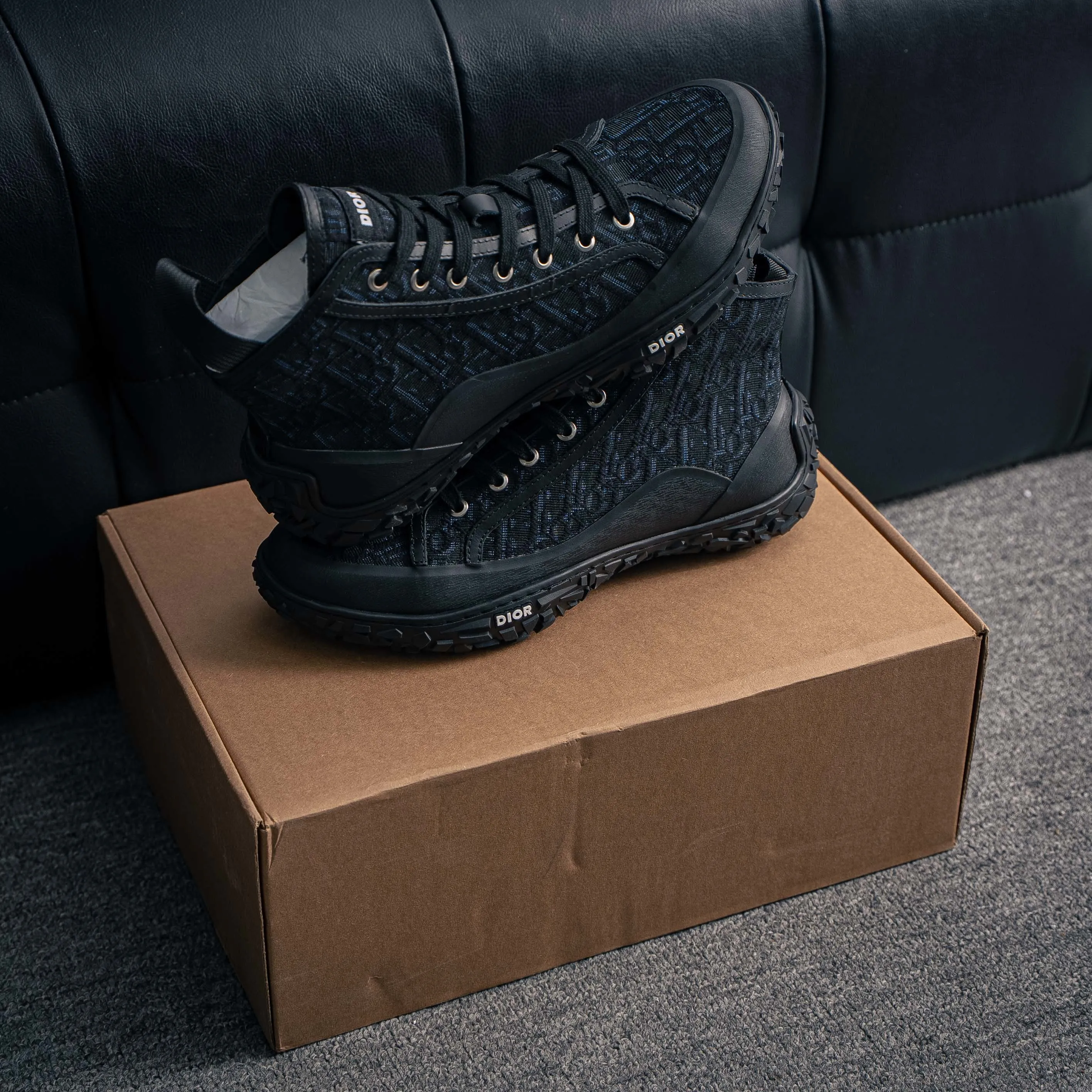 B 28 Dior Shoes High-Top Lace-Up Chunky Sneakers Dior 26ss ，“ ” Running Shoes Versatile ，
