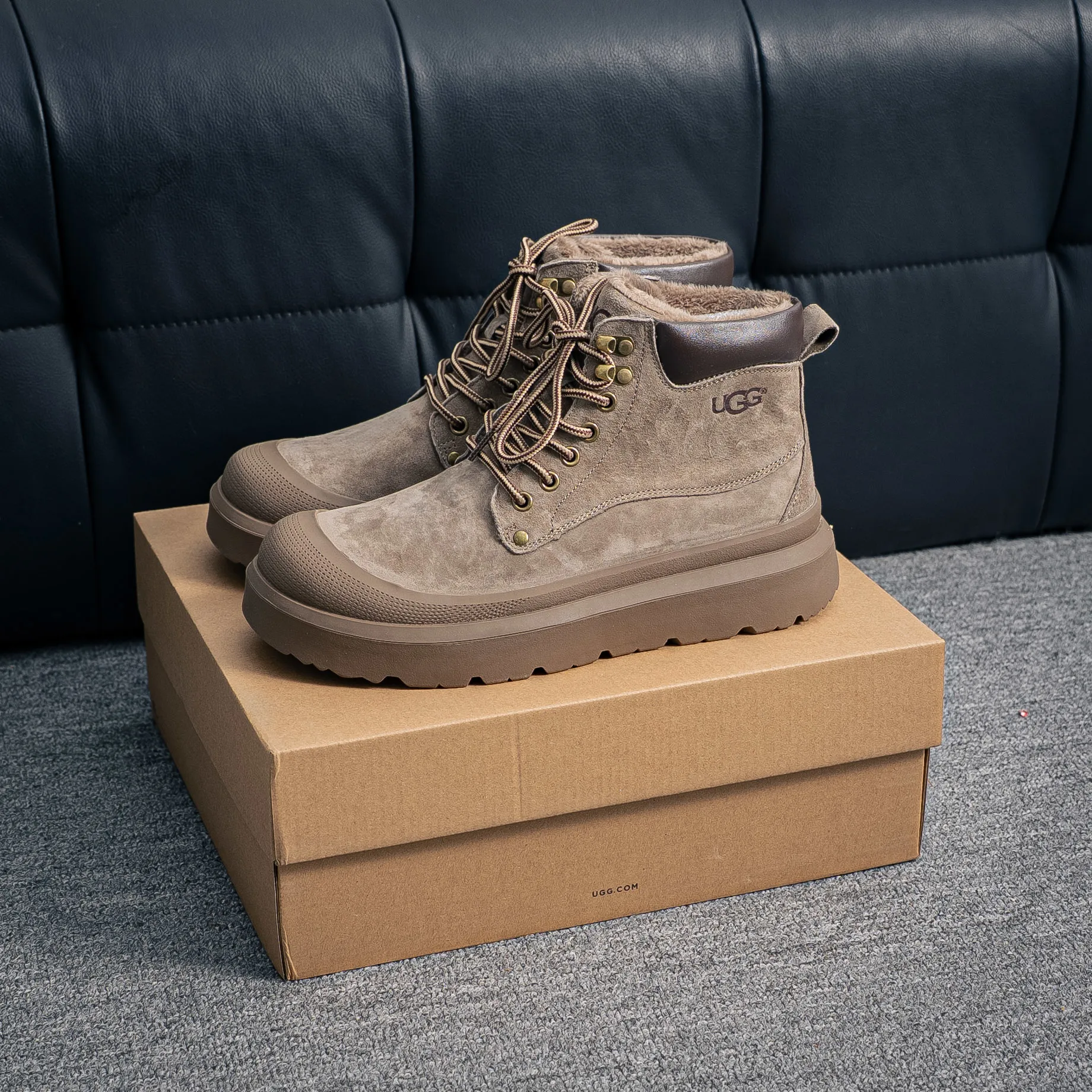 【UGG】Tasman Weather Hybrid Series UGG High-Top Martin Boots Series Quality