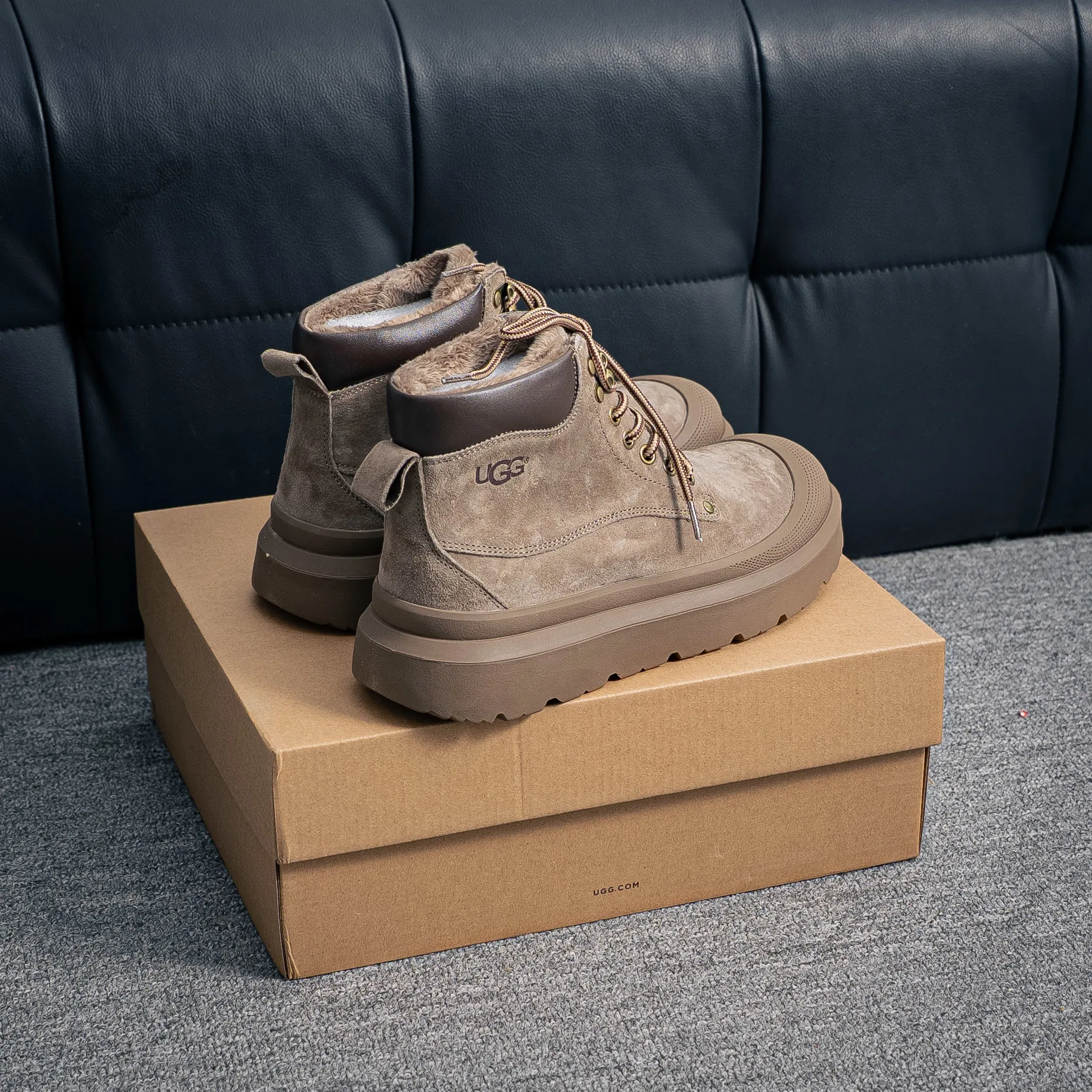 【UGG】Tasman Weather Hybrid Series UGG High-Top Martin Boots Series Quality