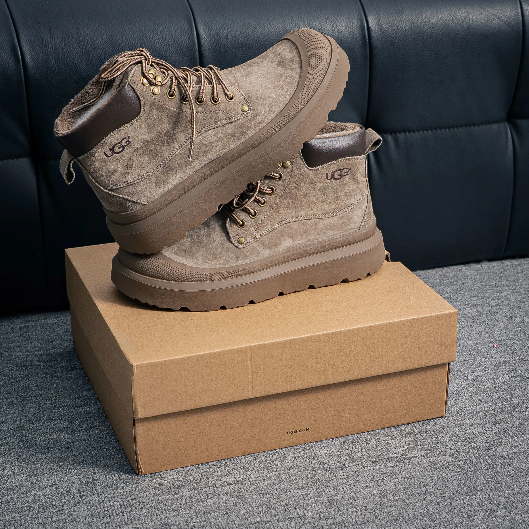 【UGG】Tasman Weather Hybrid Series UGG High-Top Martin Boots Series Quality