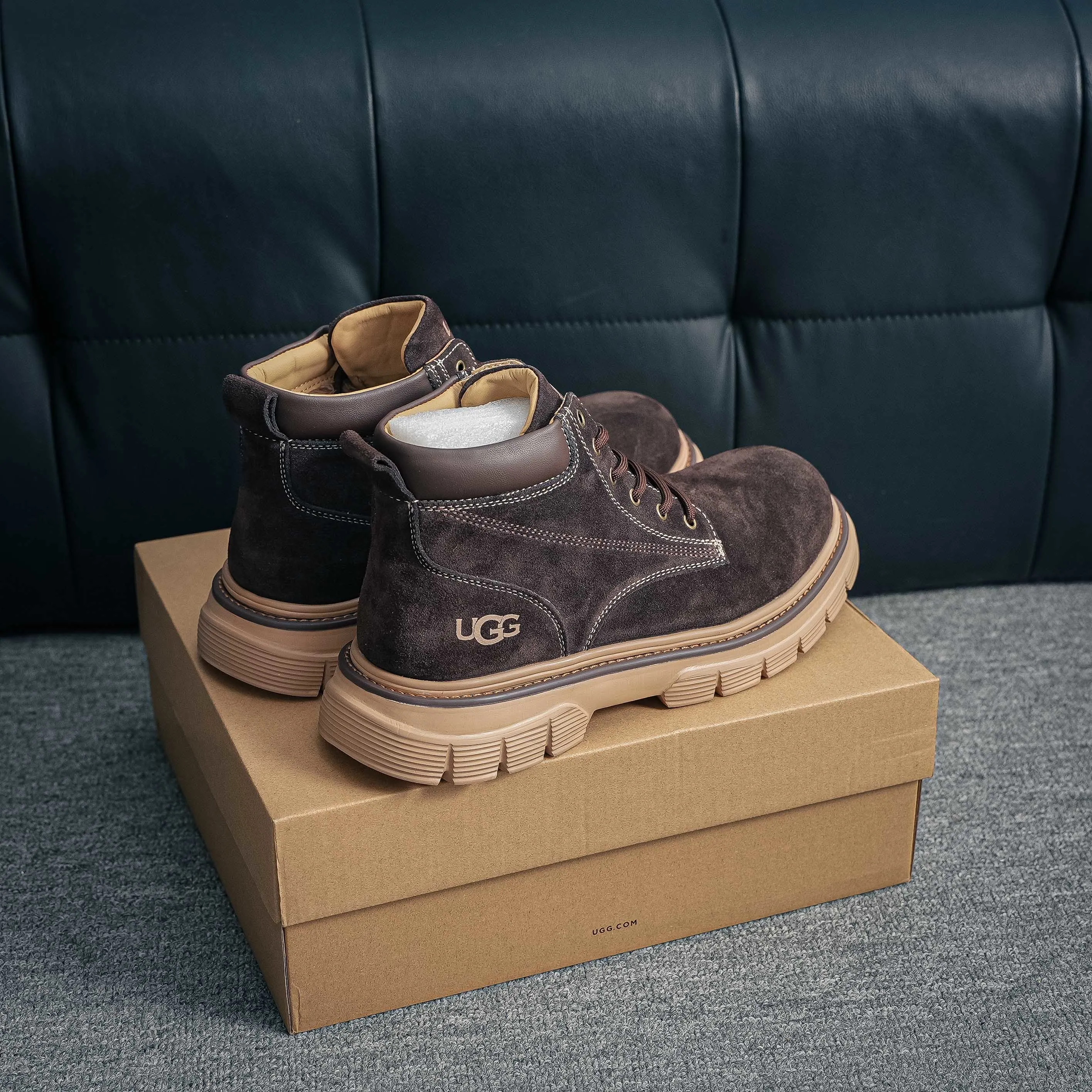 #UGG （ ） Mid-Top Martin Boots Series Quality New Arrival Cowhide Leather Shoes Cowhide Leather Factory