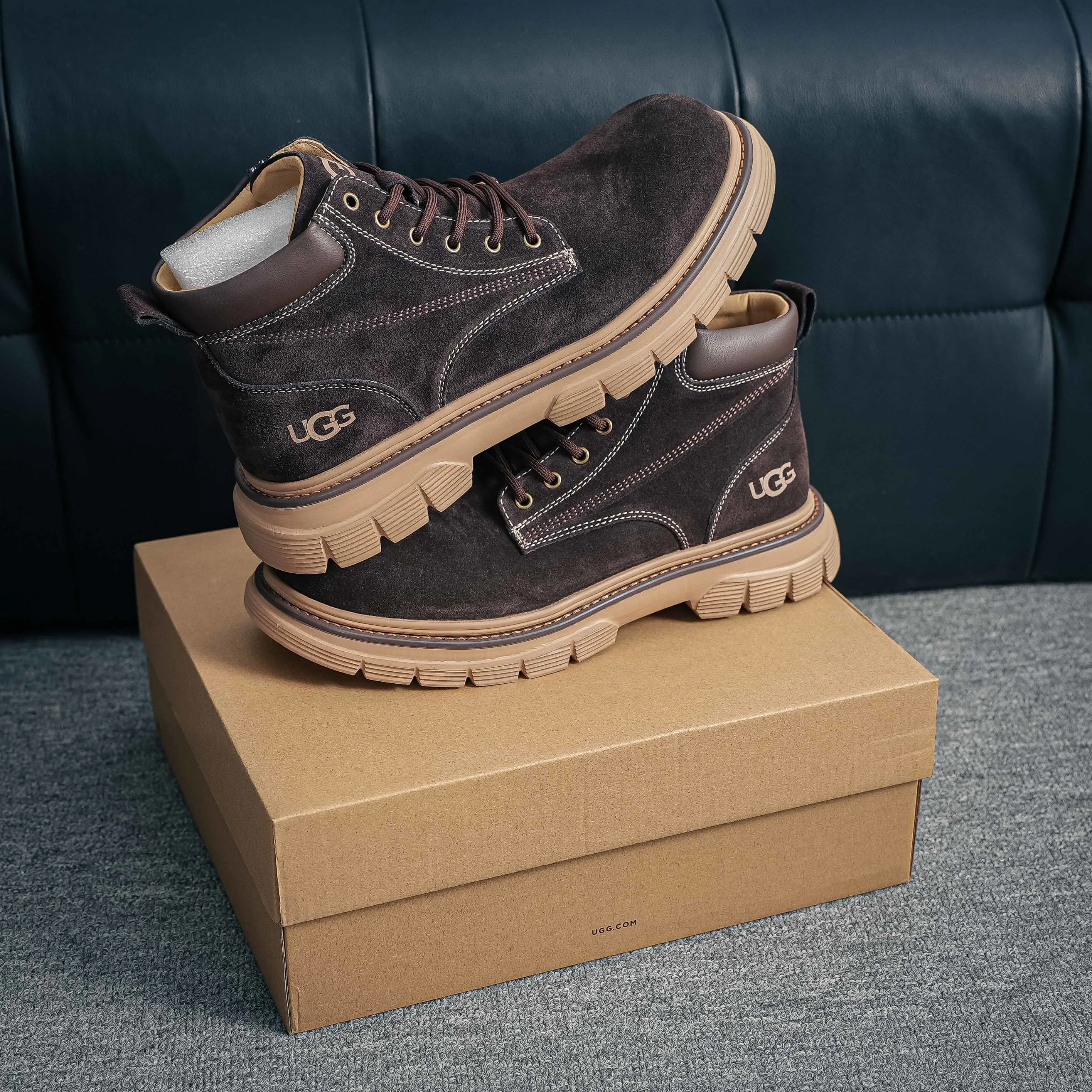 #UGG （ ） Mid-Top Martin Boots Series Quality New Arrival Cowhide Leather Shoes Cowhide Leather Factory