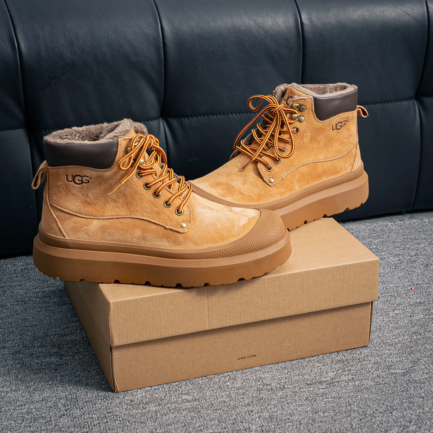 【UGG】Tasman Weather Hybrid Series UGG High-Top Martin Boots Series Quality