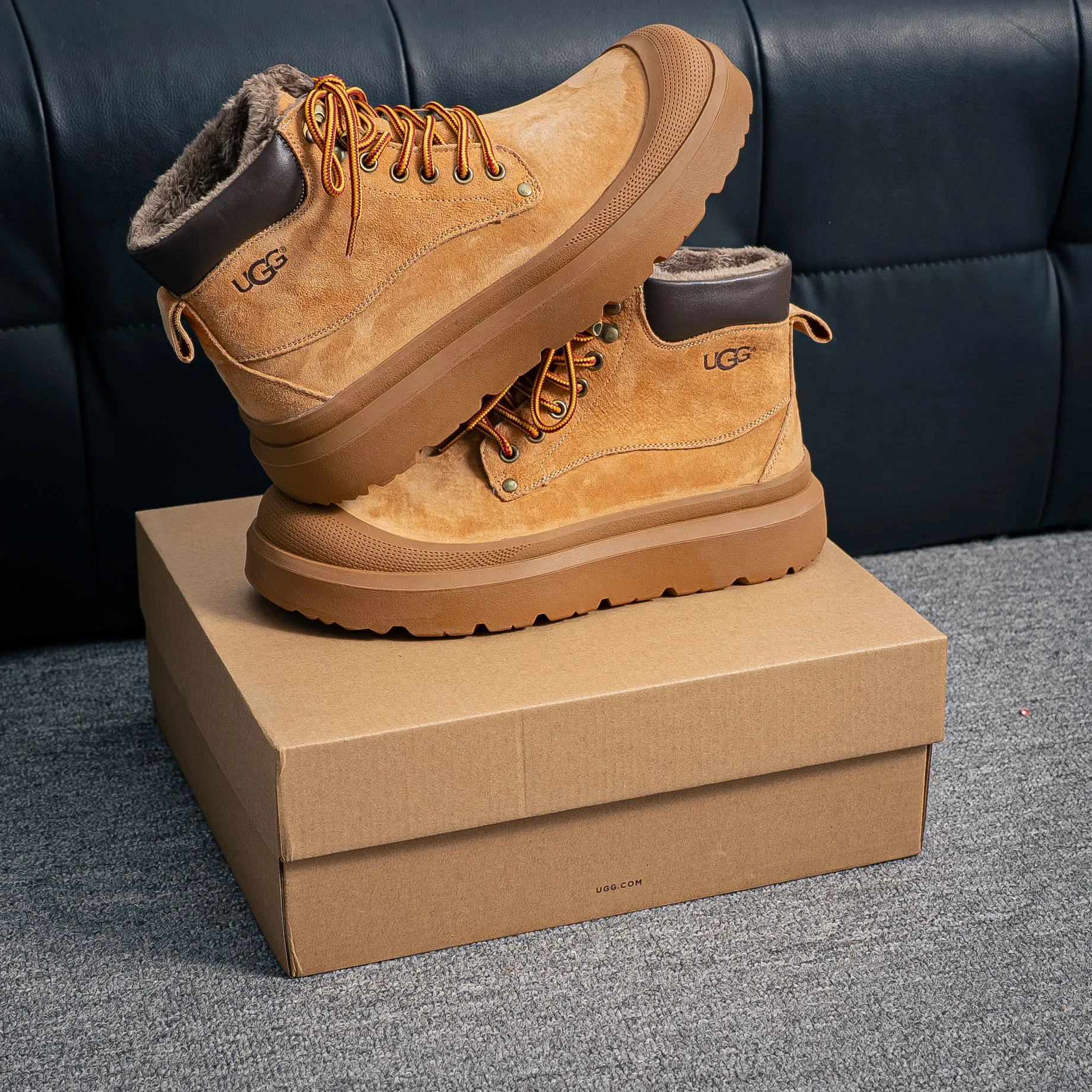 【UGG】Tasman Weather Hybrid Series UGG High-Top Martin Boots Series Quality