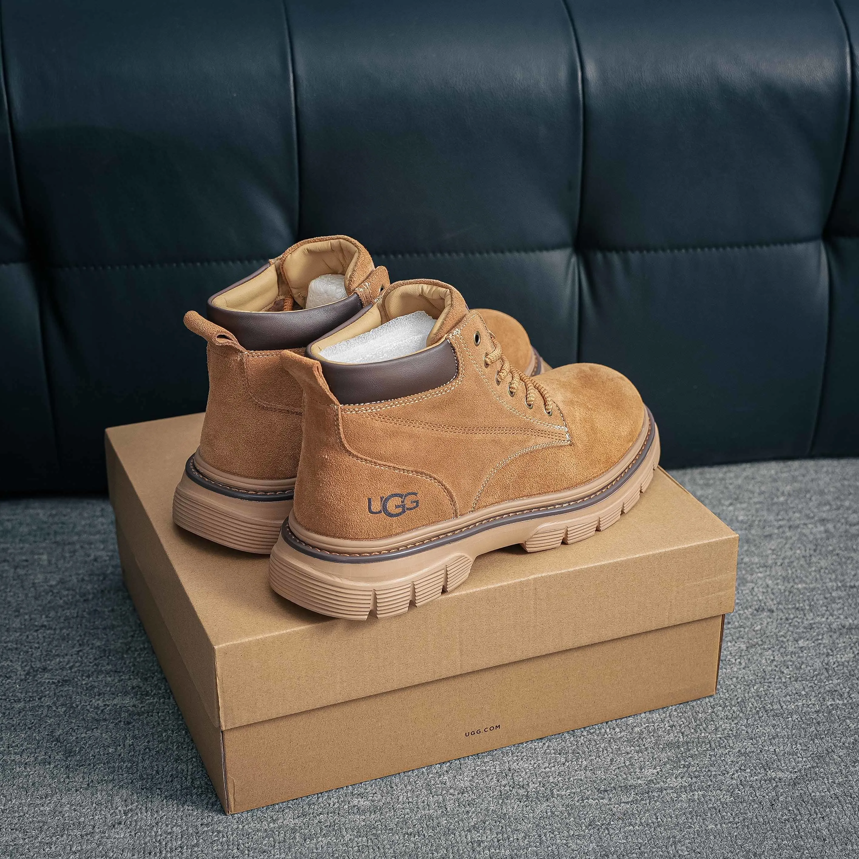 #UGG （ ） Mid-Top Martin Boots Series Quality New Arrival Cowhide Leather Shoes Cowhide Leather Factory