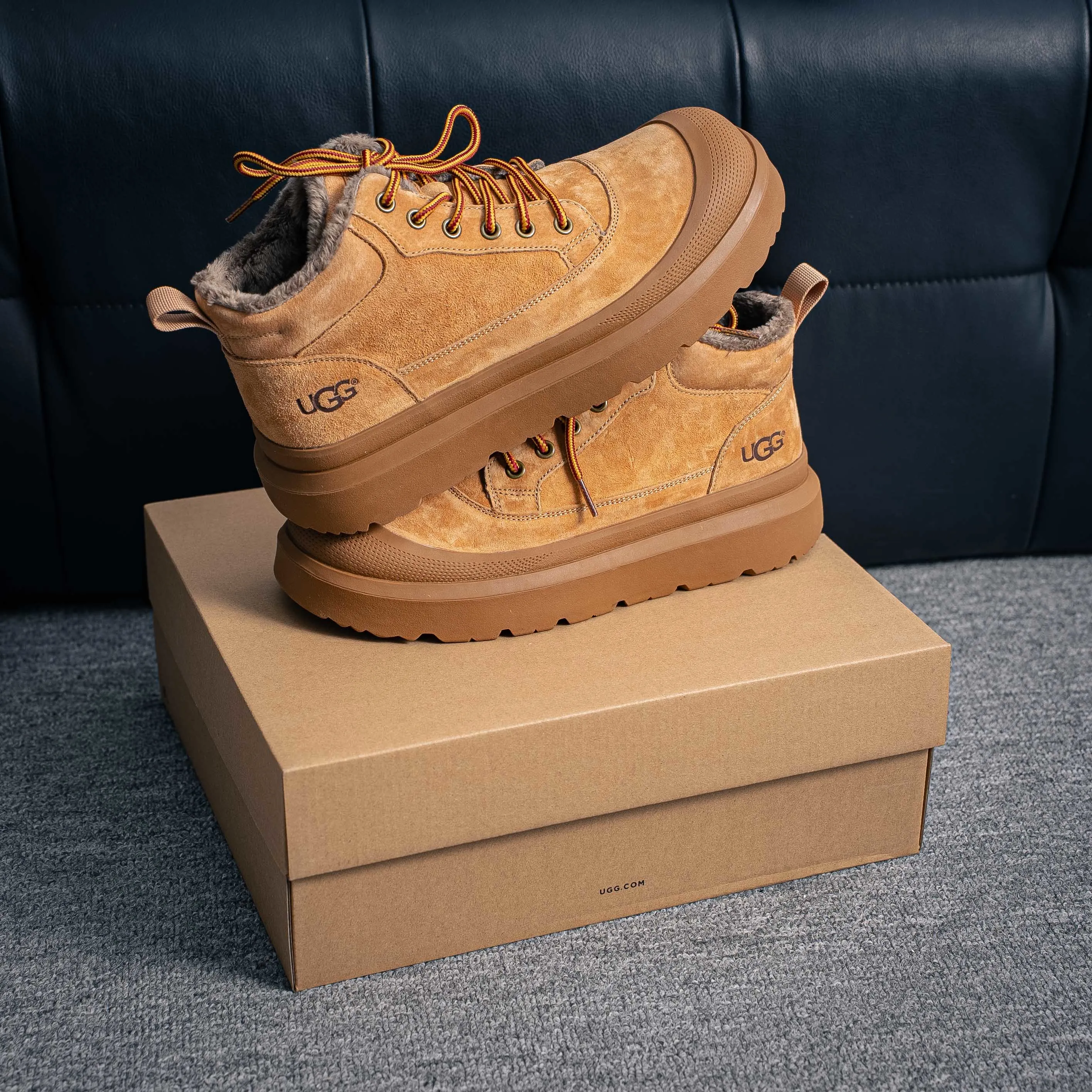 #UGG （ ） Mid-Top Shoes Martin Boots Series Quality New Arrival Cowhide Leather Shoes Cowhide Leather