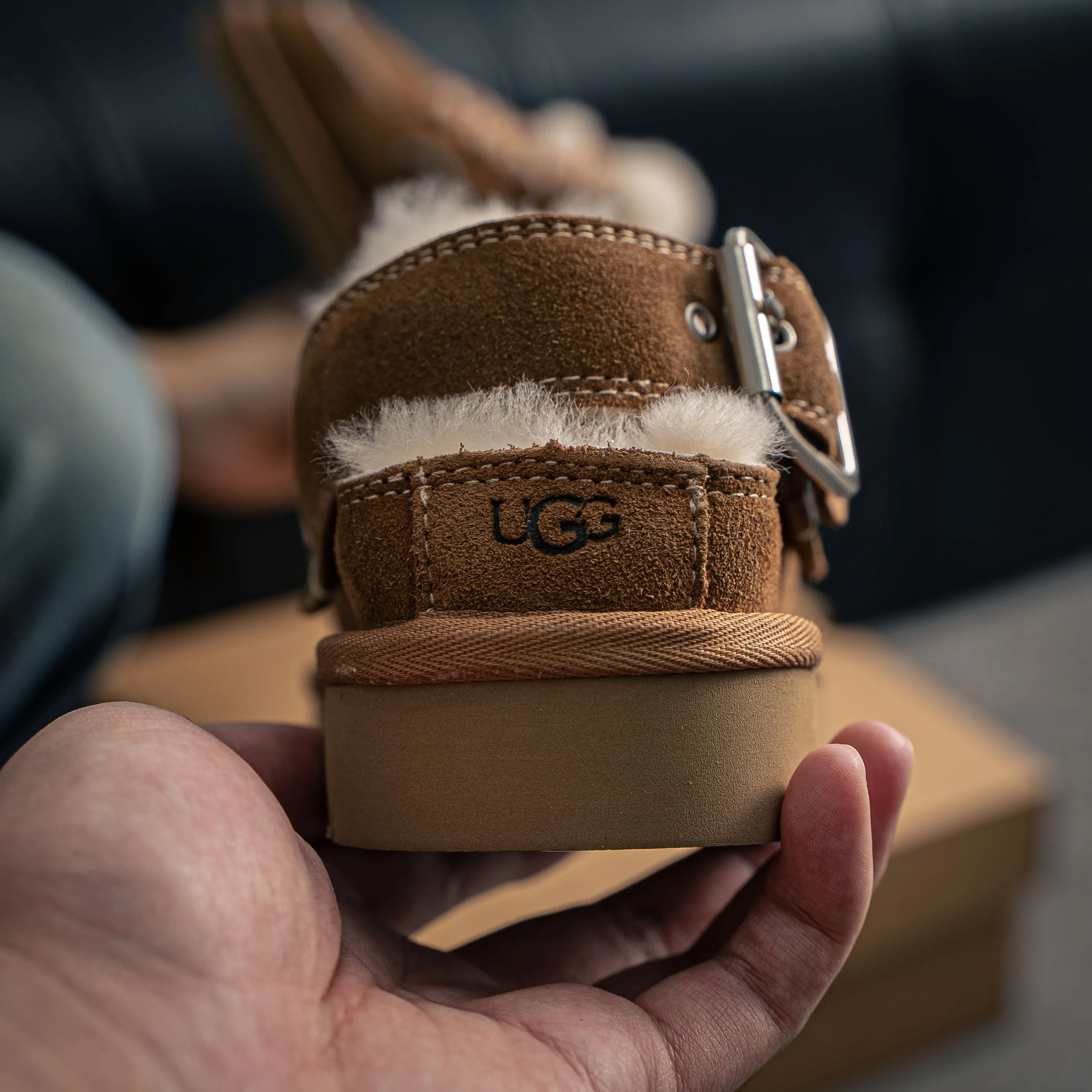 # UGG Golden Family EVA Shoes Shoes Shoes 5cm Platform Sole
